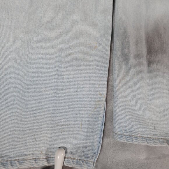 Vintage Levis 550 Relaxed Tapered Leg Jeans Mens 36x36 (Fits 34x35) Flaws READ! - Picture 10 of 16